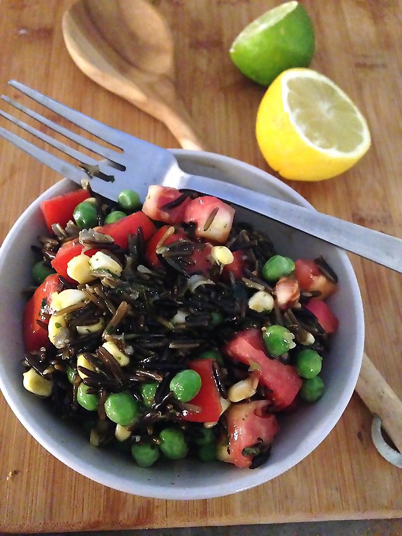 Wild Rice Salad - Raw at 50