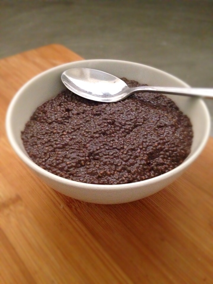 Dark Chocolate Chia Seed Pudding Recipe - Raw at 50